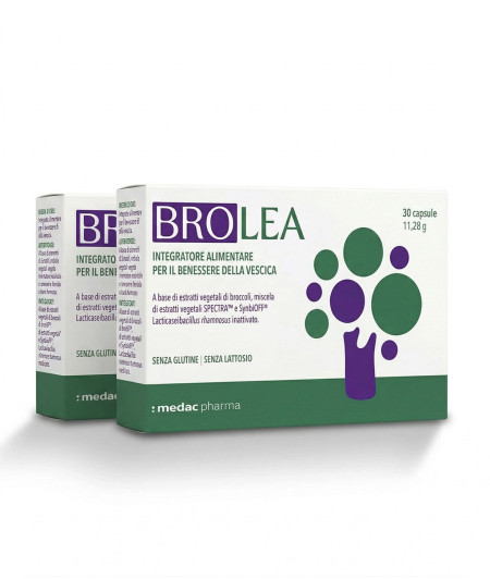 Brolea integratore vie urinarie - 2 confezioni da 30 capsule