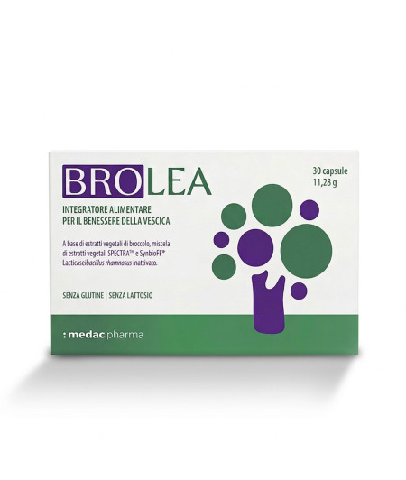 Brolea integratore vie urinarie - 1 confezione da 30 capsule